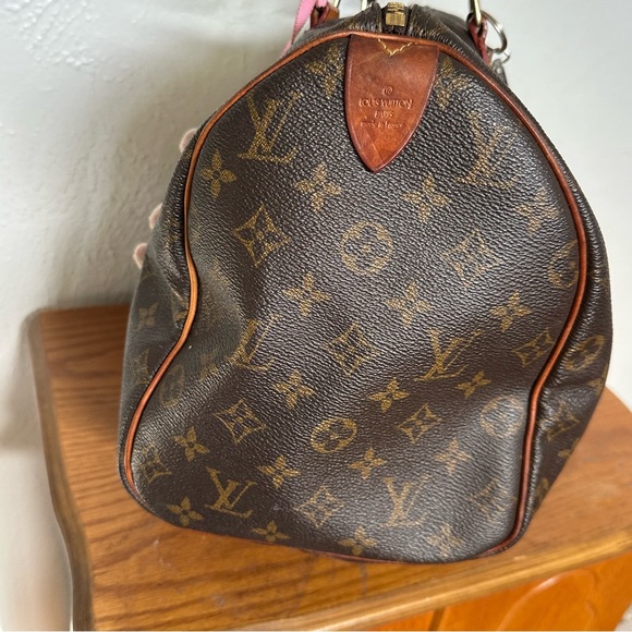 Louis Vuitton Vintage Speedy Brown Monogram Handbag - Picture 4 of 10